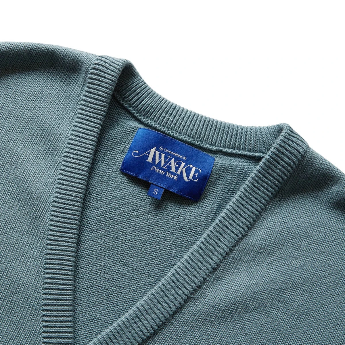 Awake NY STRIPED MOHAIR SLEEVE CARDIGAN - Image 3