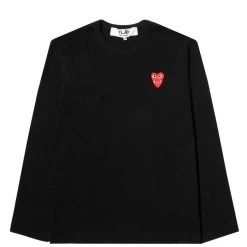 Comme Des Garçons Play PLAY LONG SLEEVE T-SHIRT