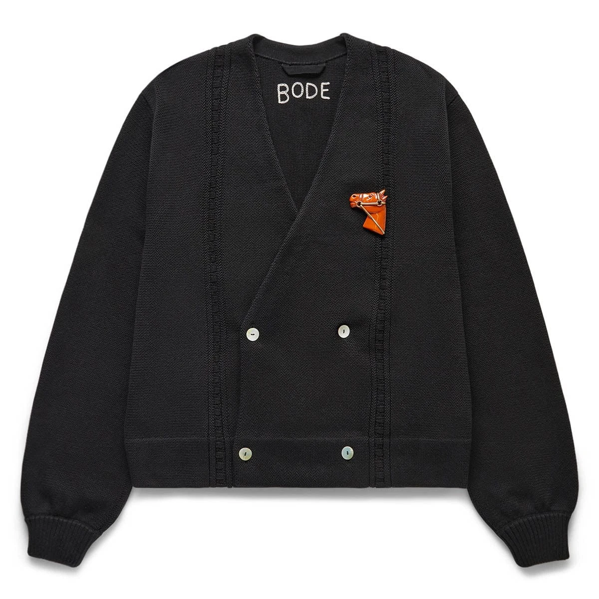 Bode DOUBLE BREASTED CARDIGAN