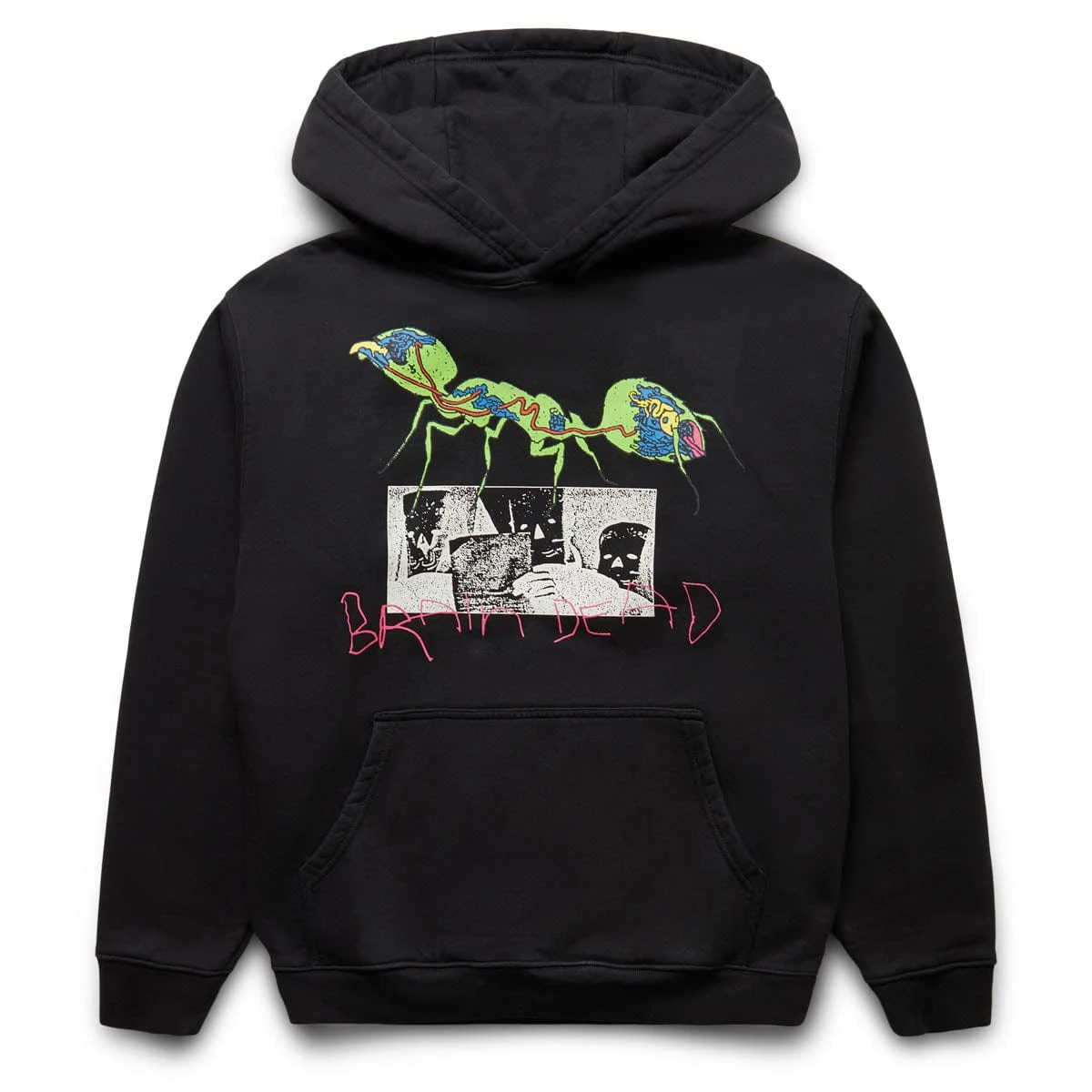 Brain Dead ANT WAR HOODED SWEATSHIRT