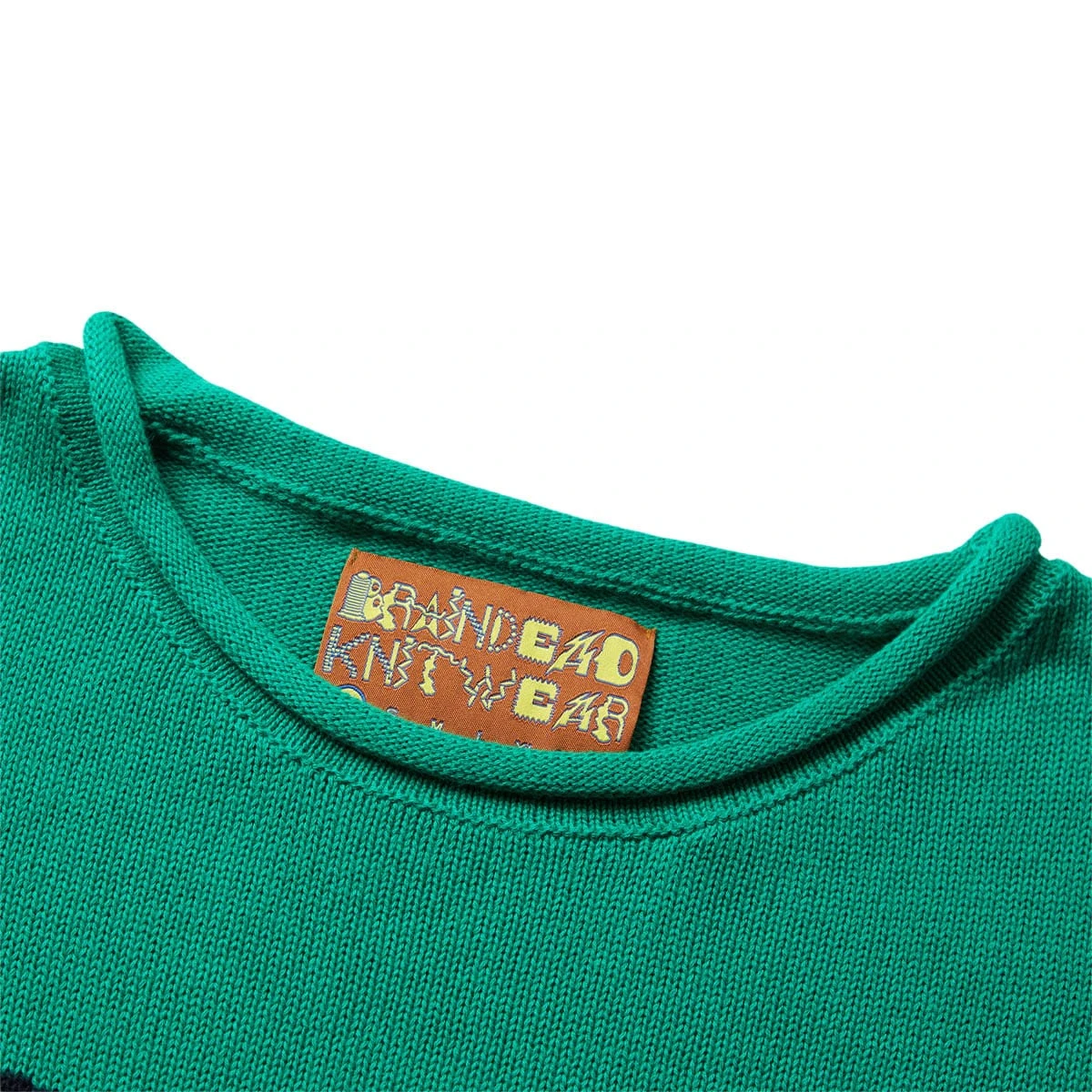 Brain Dead BIG BITE OVERSIZED CROPPED BOXY SWEATER - Image 4
