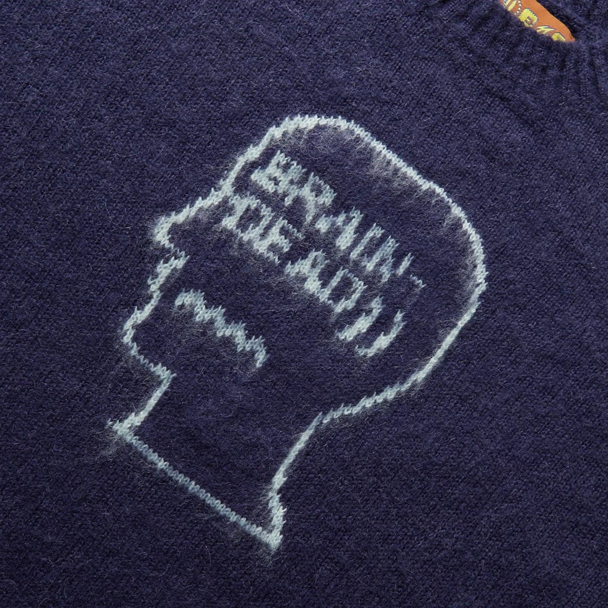 Brain Dead LOGOHEAD PILE CREWNECK SWEATER 4 Brain Dead LOGOHEAD PILE CREWNECK SWEATER - Image 2