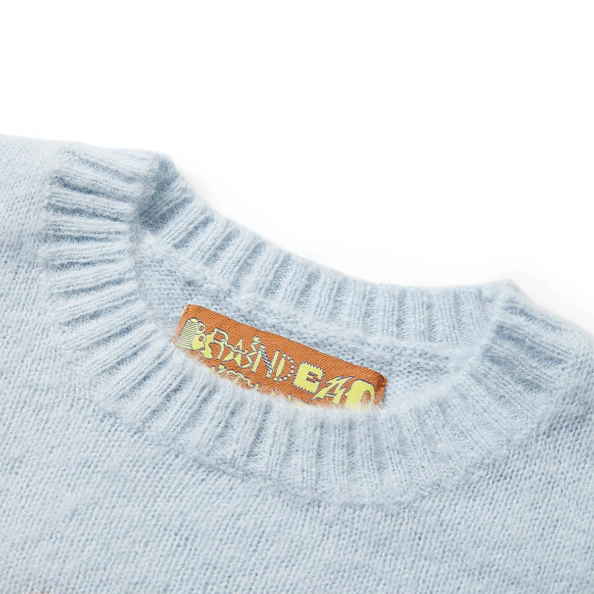 Brain Dead SUPERFUZZ LOGOHEAD CREWNECK SWEATER - Image 4