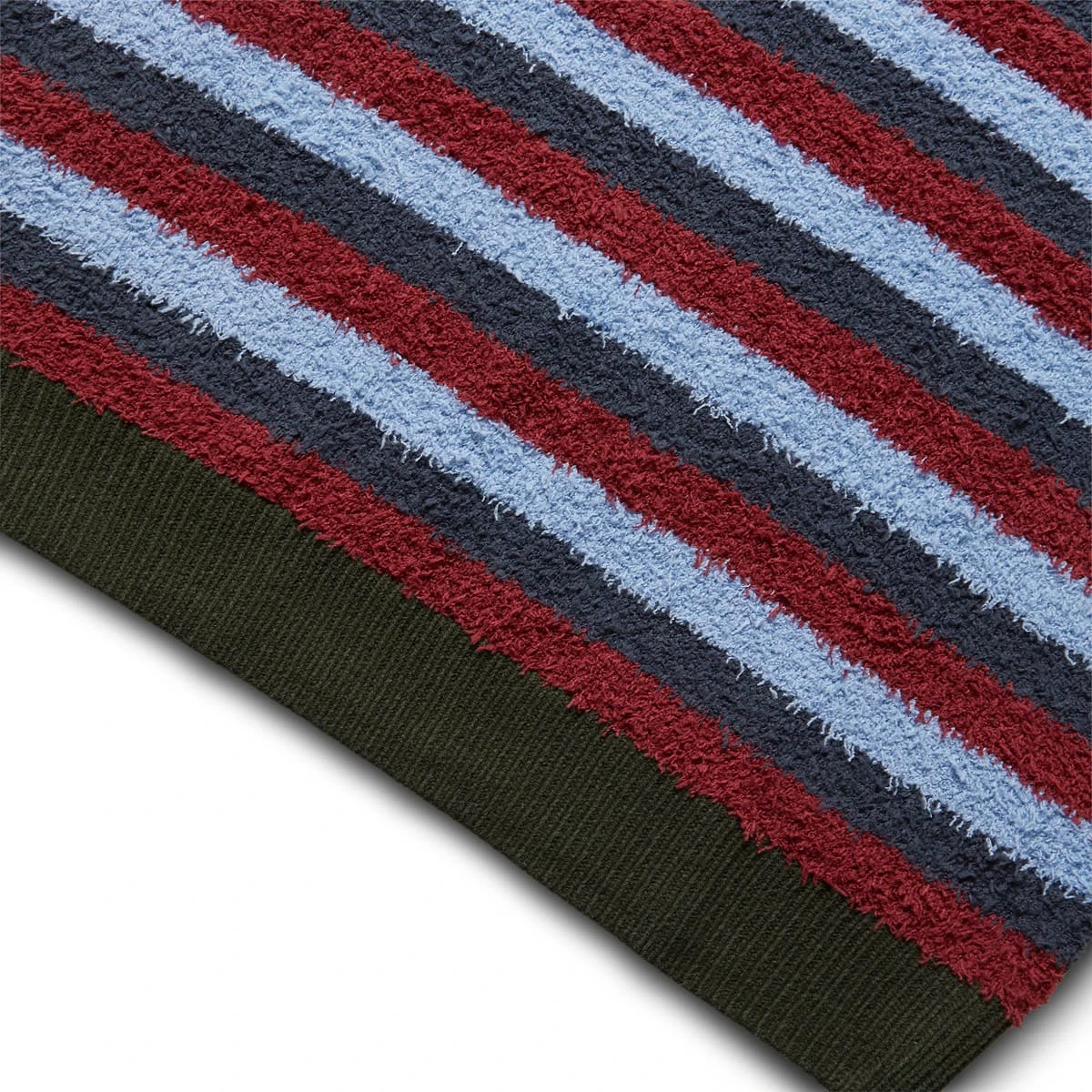 Brain Dead TEDDY FUR STRIPED VEST - Image 4