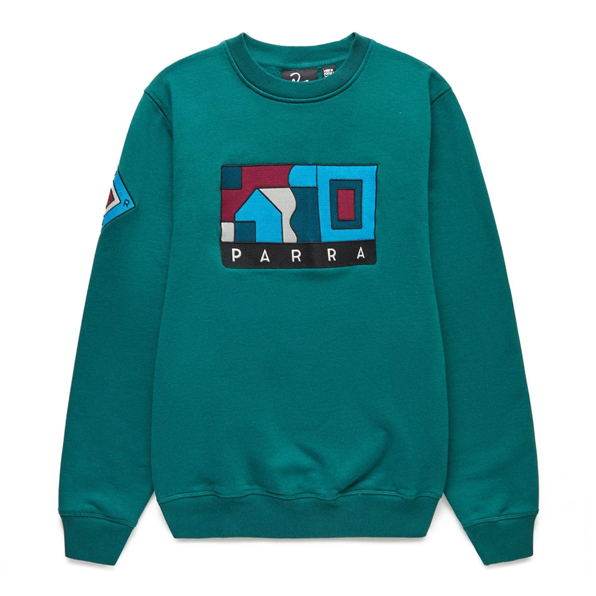 By Parra BLOCKHAUS CREWNECK SWEATSHIRT