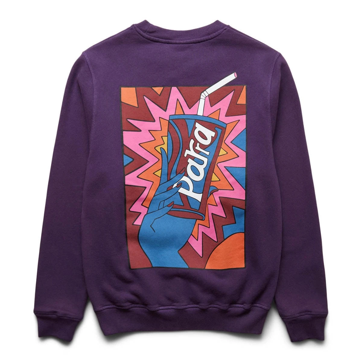 By Parra RUSHED SUGAR CREW NECK SWEATSHIRT - Image 2