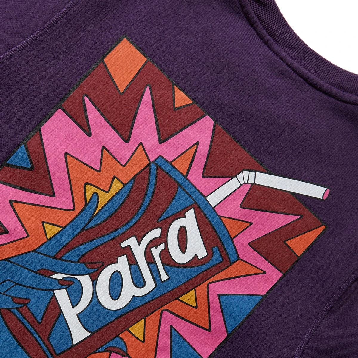 By Parra RUSHED SUGAR CREW NECK SWEATSHIRT - Image 5