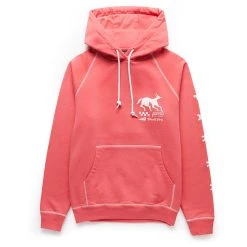 By Parra UNDER PINK WATERS HOODED SWEATSHIRT