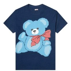 KAPITAL IDG JERSEY CREW T (BLUE BEAR)