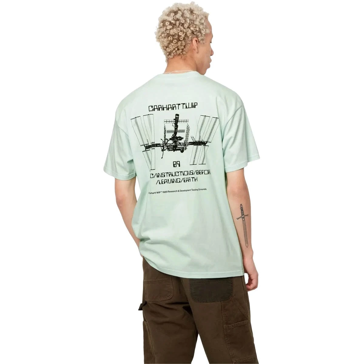 Carhartt WIP S/S LEAVING EARTH T-SHIRT - Image 4