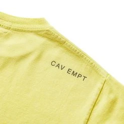Cav Empt OVERDYE KL MFG T-SHIRT 7 Cav Empt OVERDYE KL MFG T-SHIRT -A.P.C. Shop cavemptOVERDYEKLMFGTYELLOWSCES22T17 3
