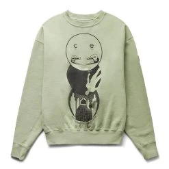 Cav Empt OVERDYE MD IN THE PRESENT CREW NECK