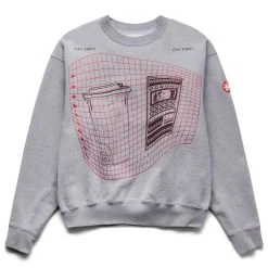 Cav Empt WASTE GRID CREW NECK