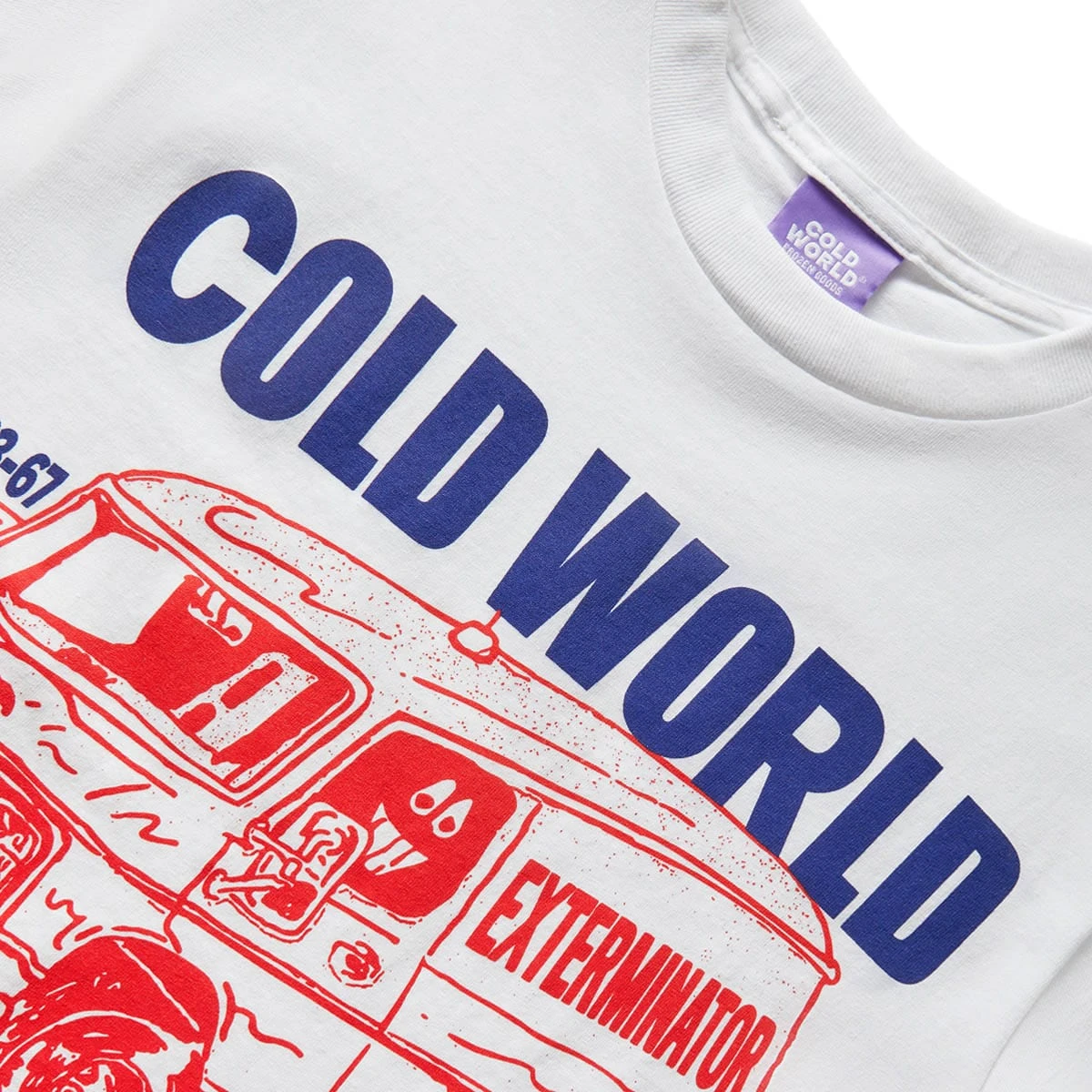 Cold World Frozen Goods PEST CONTROL TEE - Image 2