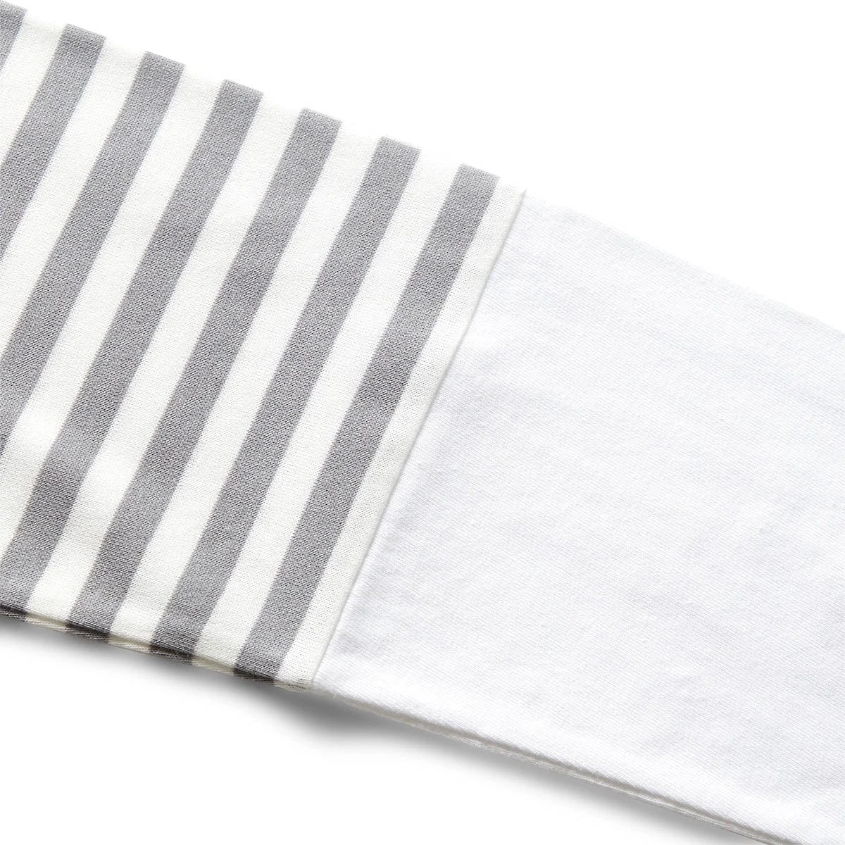 Comme Des Garçons Play STRIPED WHITE SLEEVE T-SHIRT - Image 3