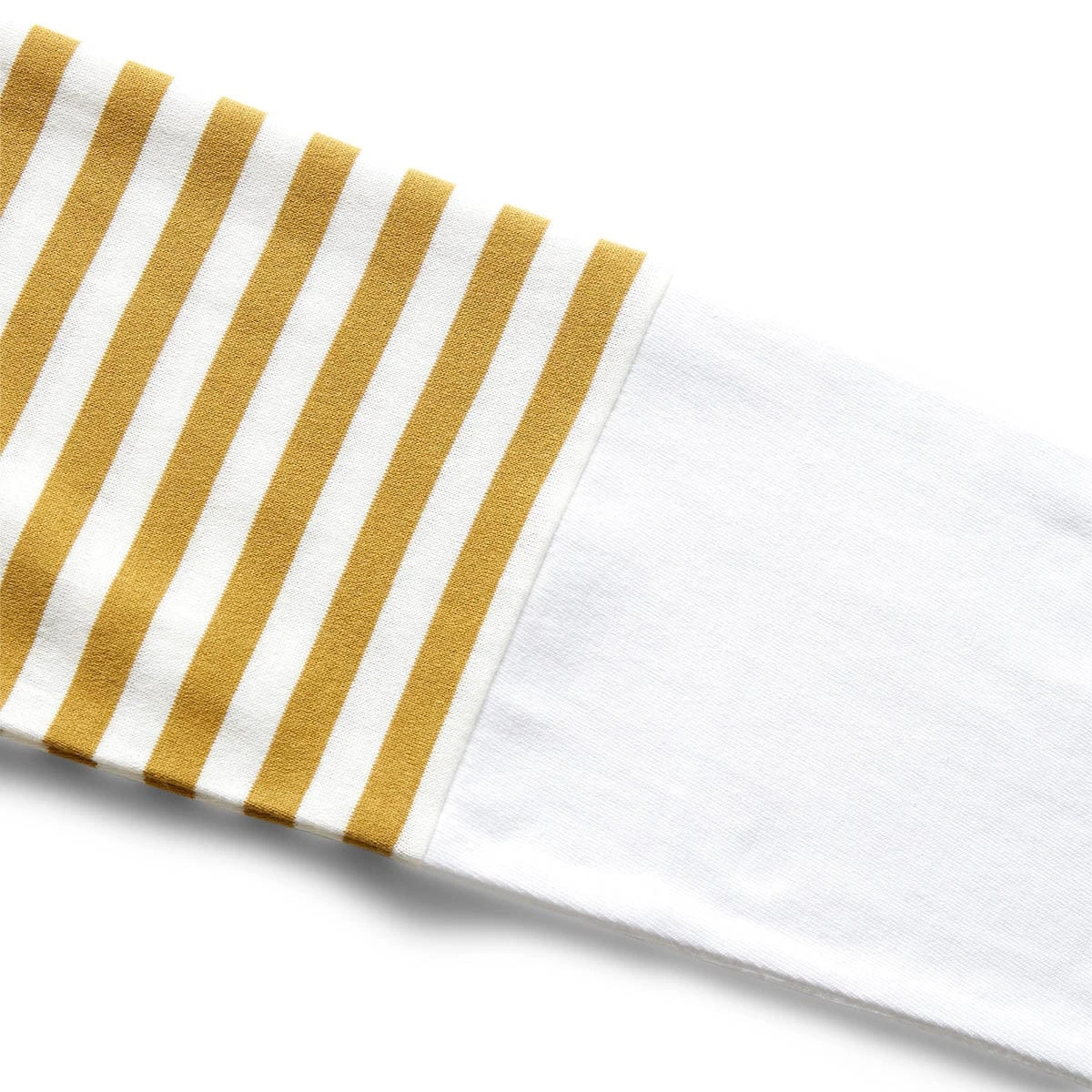 Comme Des Garçons Play STRIPED WHITE SLEEVE T-SHIRT - Image 2