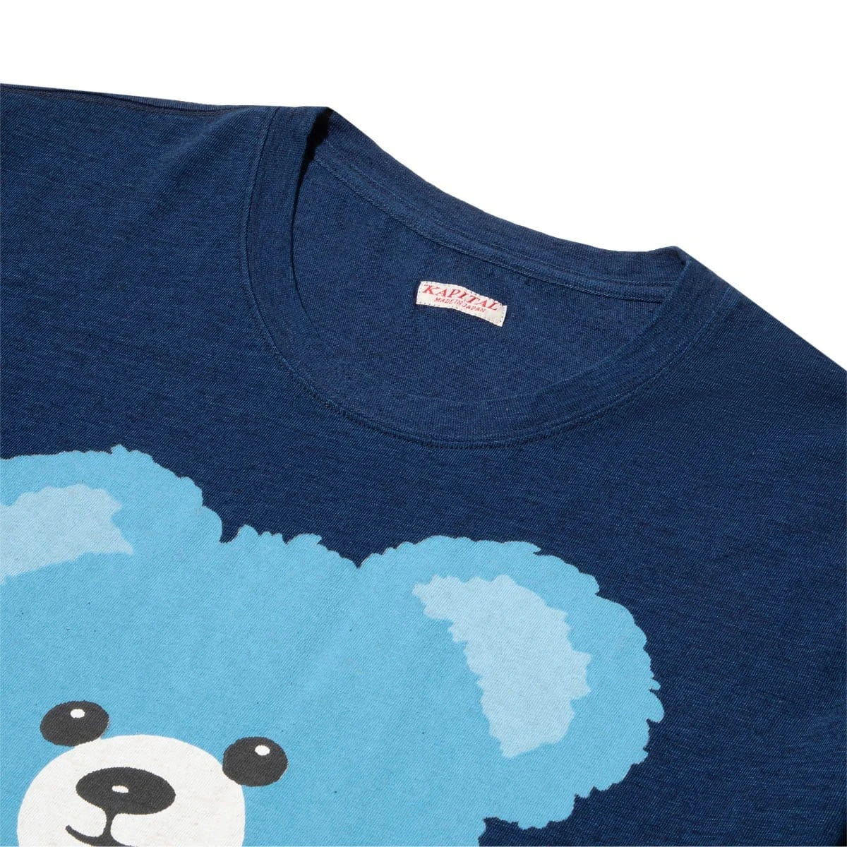 KAPITAL IDG JERSEY CREW T (BLUE BEAR) - Image 2