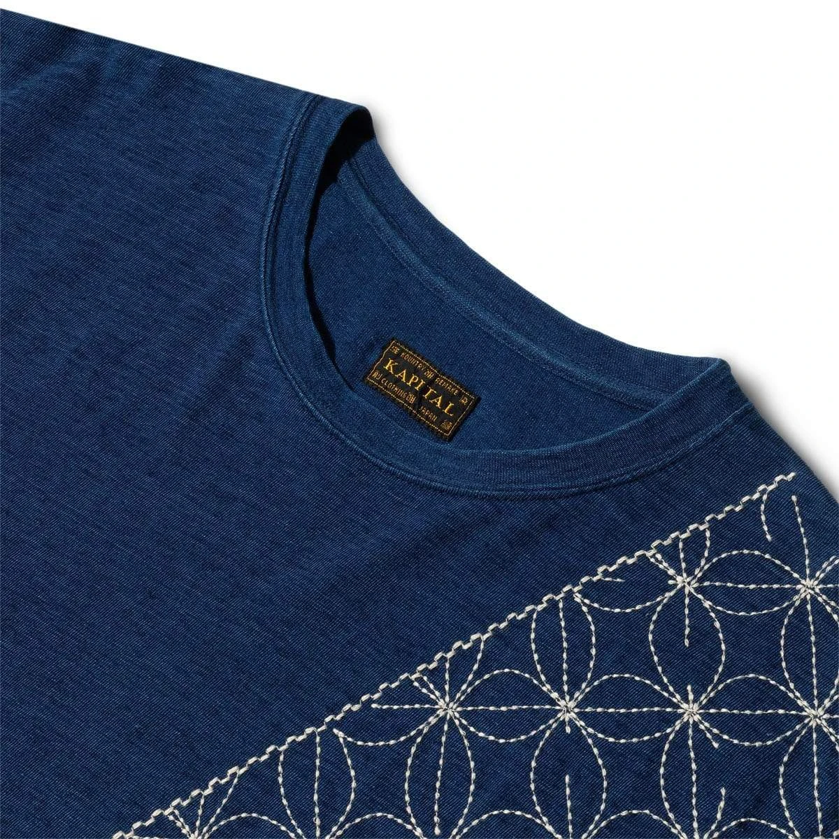 KAPITAL IDG JERSEY CREW T (THUNDER SASHIKO) - Image 3