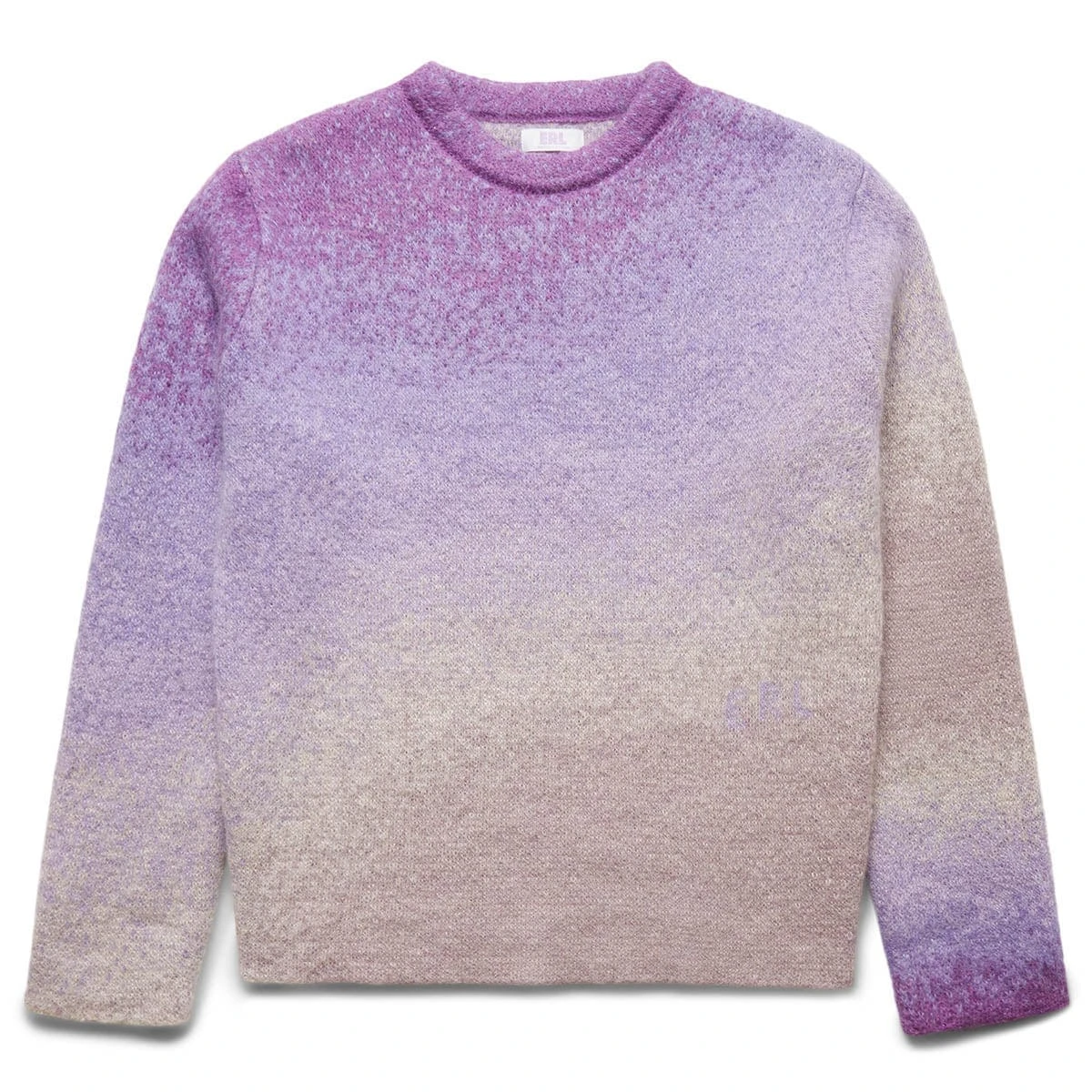 ERL KNIT GRADIENT CREWNECK SWEATER