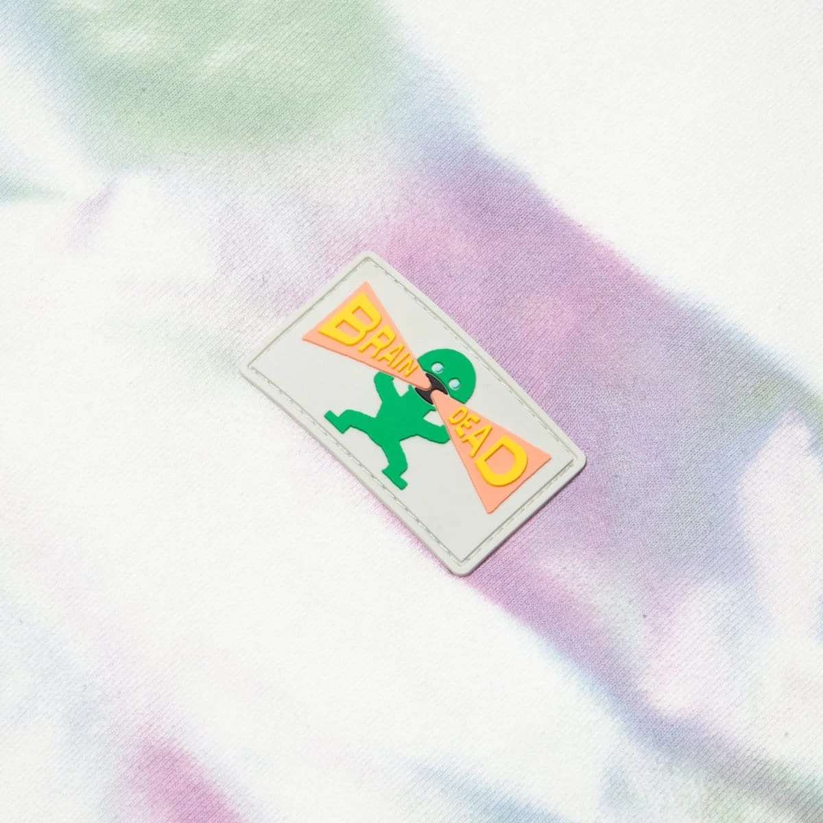 Brain Dead SHOUT PVC PATCH HOODED SWEATSHIRT - Image 3