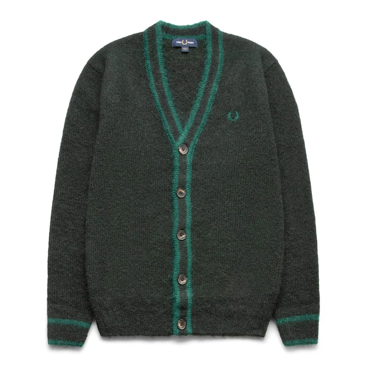 Fred Perry ALPACA BLEND CARDIGAN