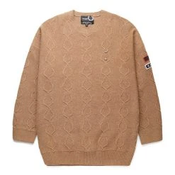 Fred Perry PATCHED OVERSIZED JUMPER