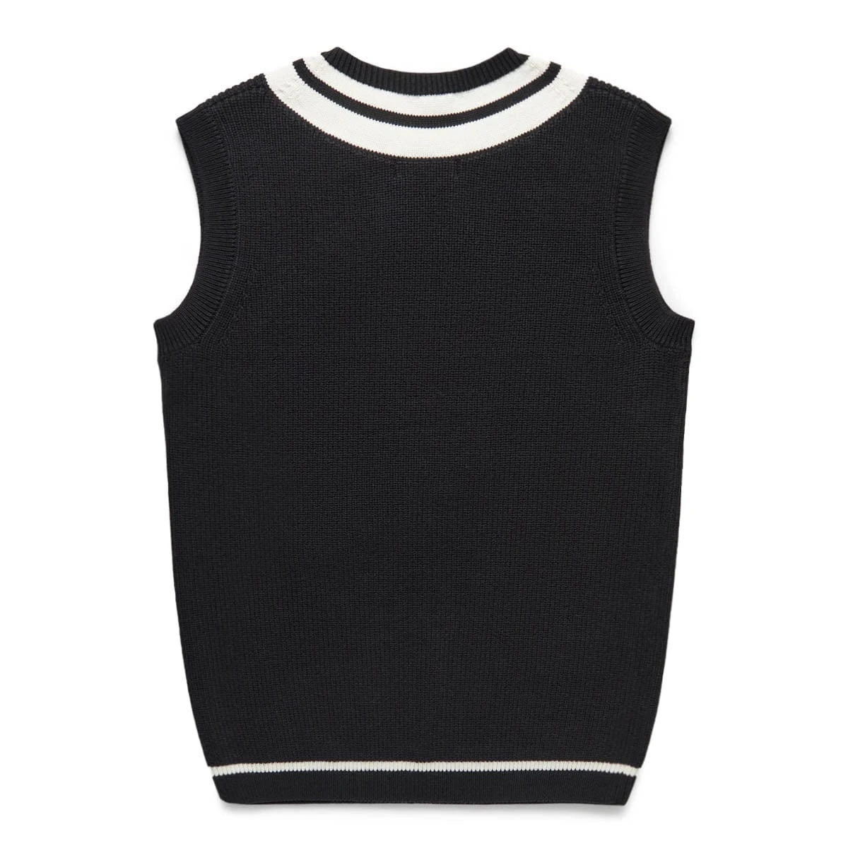 Fred Perry STRIPED TRIM V-NECK TANK - Image 2