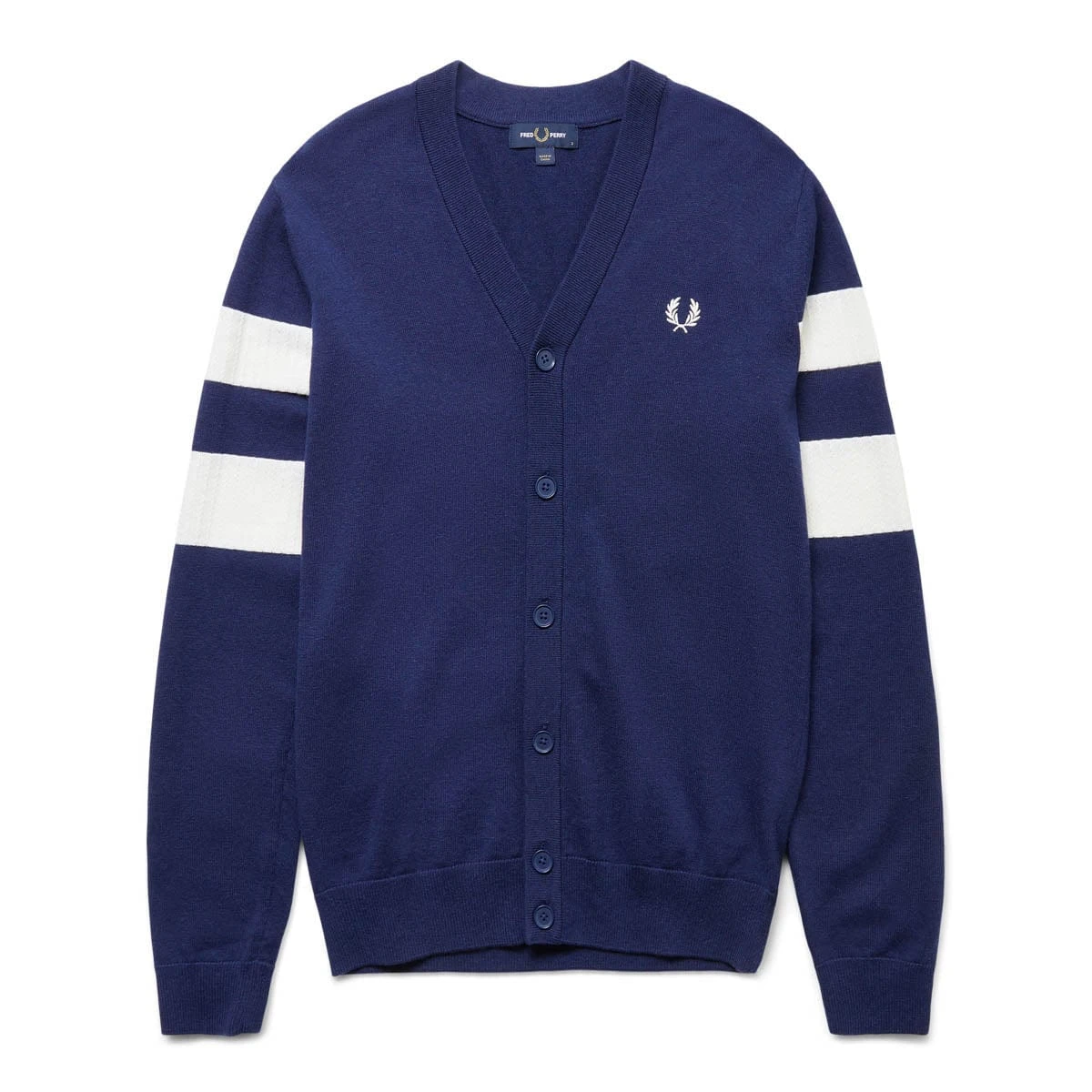Fred Perry TIPPED SLEEVE CARDIGAN