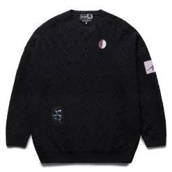 Fred Perry X RAF OVERSIZED LAUREL WREATH JUMPER