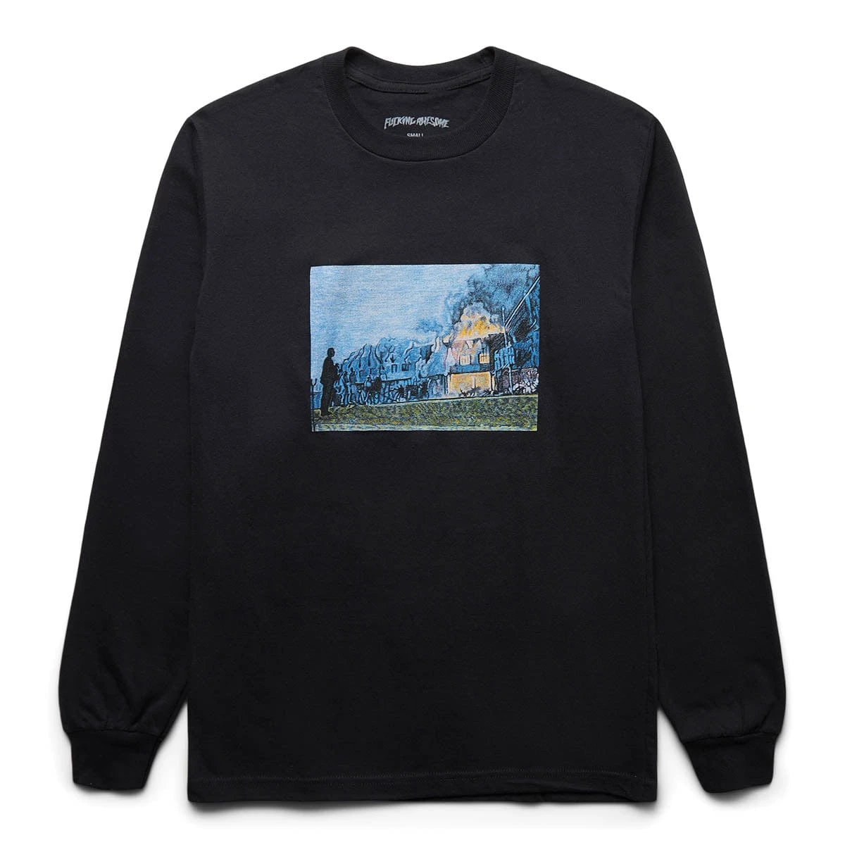 Fucking Awesome HOUSE ON FIRE L/S TEE