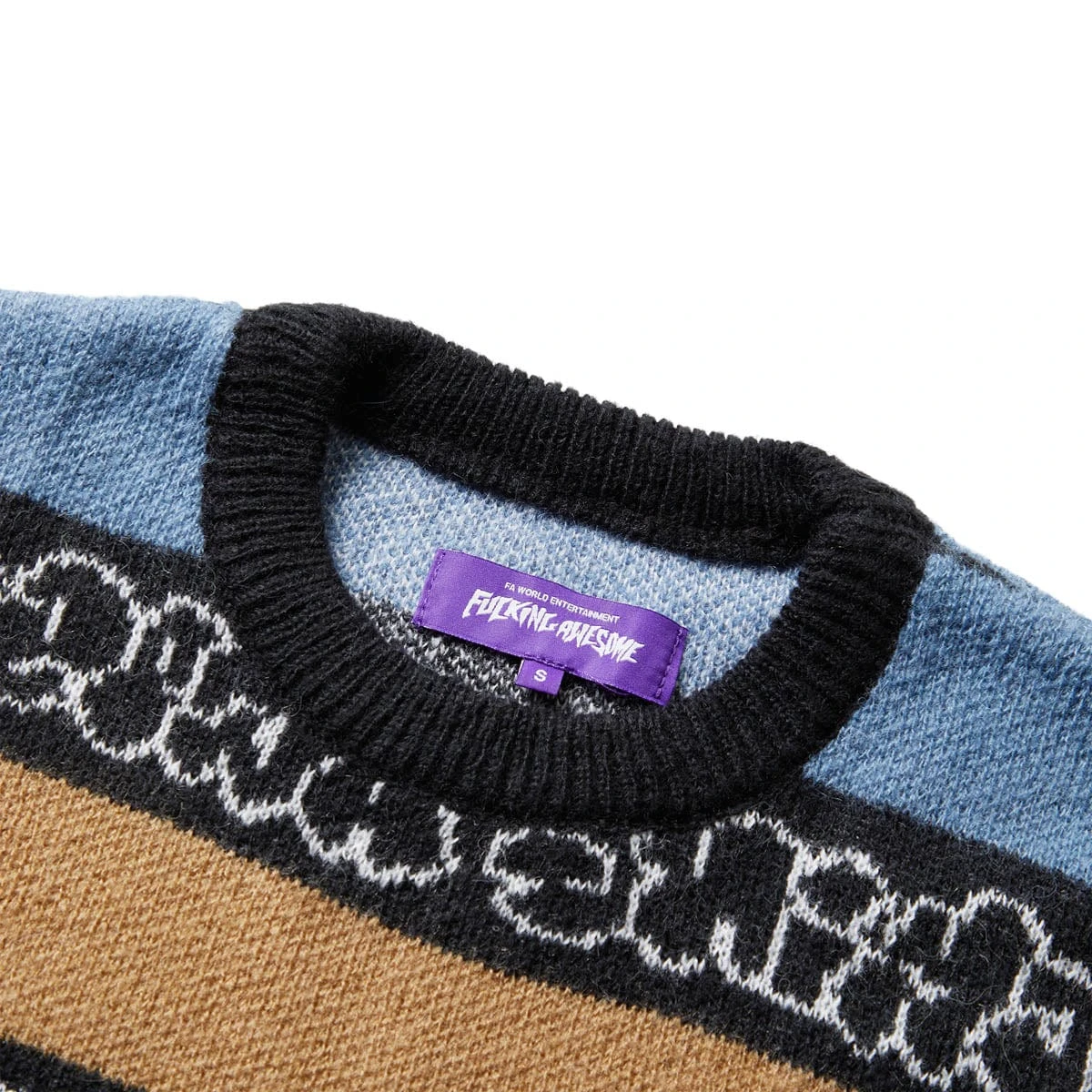 Fucking Awesome INVERTED WANTO BRUSHED SWEATER - Image 3