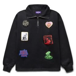 Fucking Awesome PATCHES 1/4 ZIP SWEATSHIRT