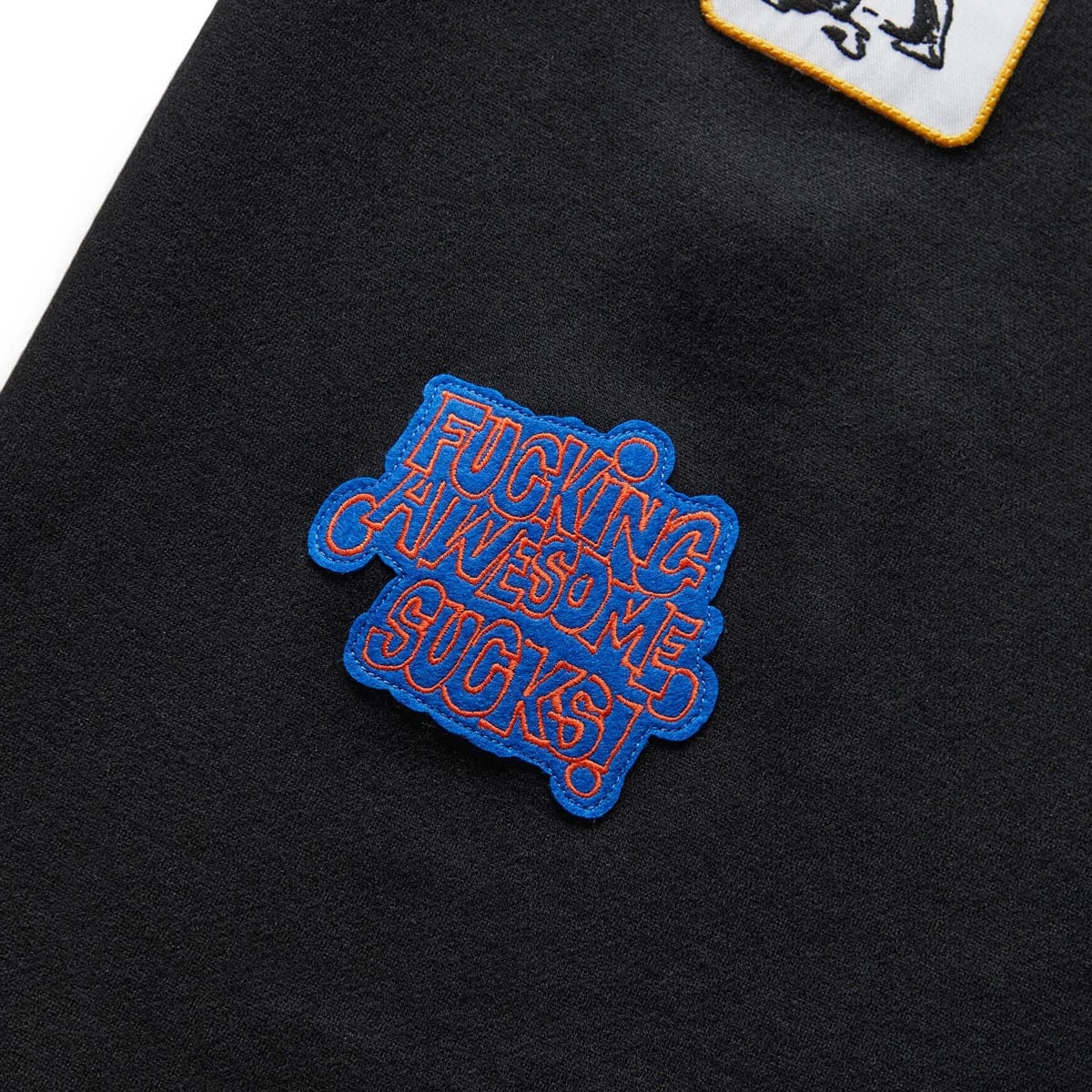 Fucking Awesome PATCHES 1/4 ZIP SWEATSHIRT - Image 2