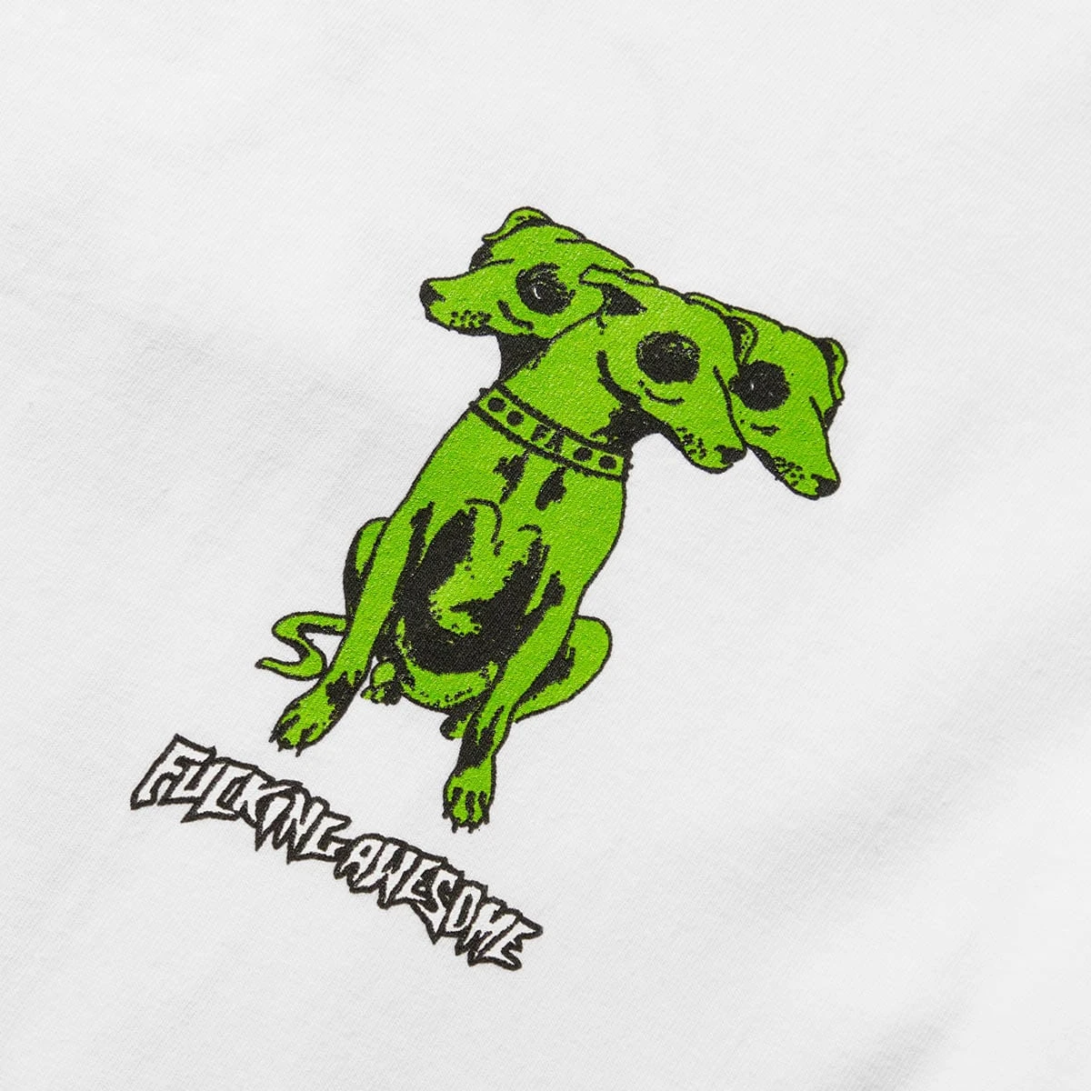 Fucking Awesome THREE HEADED DOG L/S TEE - Image 3