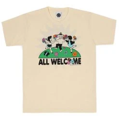 Good Morning Tapes ALL WELCOME GARDEN SS TEE