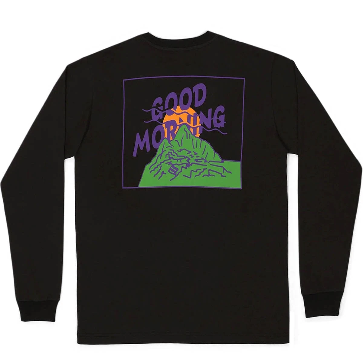 Good Morning Tapes MOUNTAIN LS TEE - Image 2