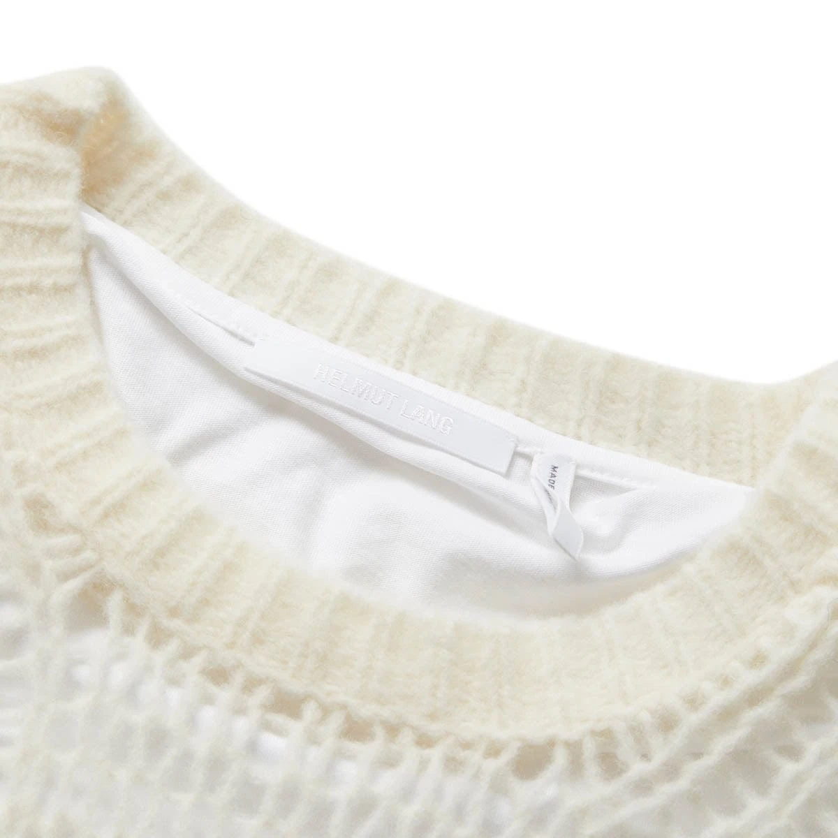 Helmut Lang LAYERED LOGO SWEATER - Image 3