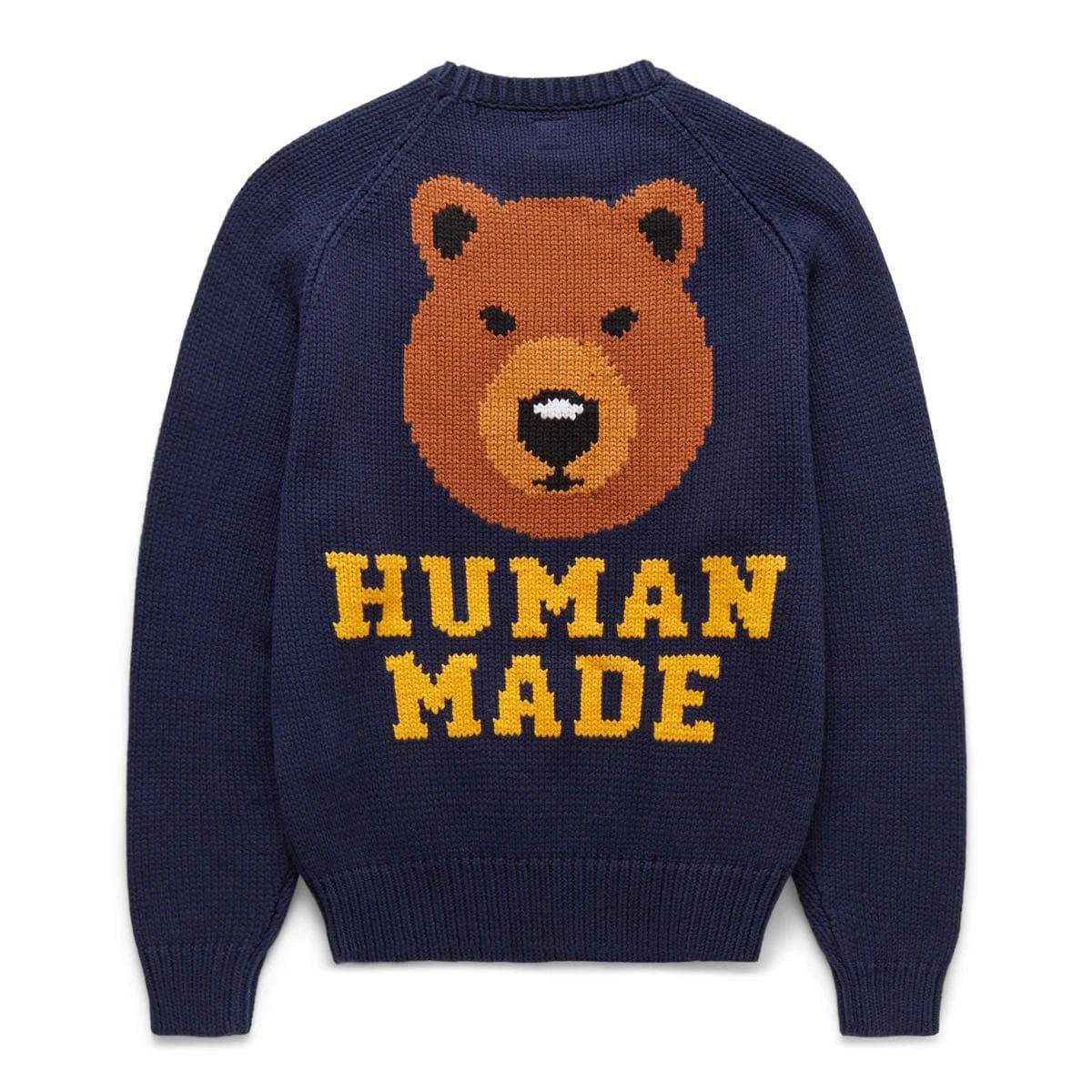 Human Made BEAR RAGLAN KNIT SWEATER - Image 2