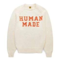 Human Made BEAR RAGLAN KNIT SWEATER
