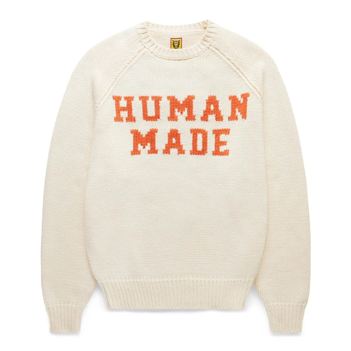 Human Made BEAR RAGLAN KNIT SWEATER