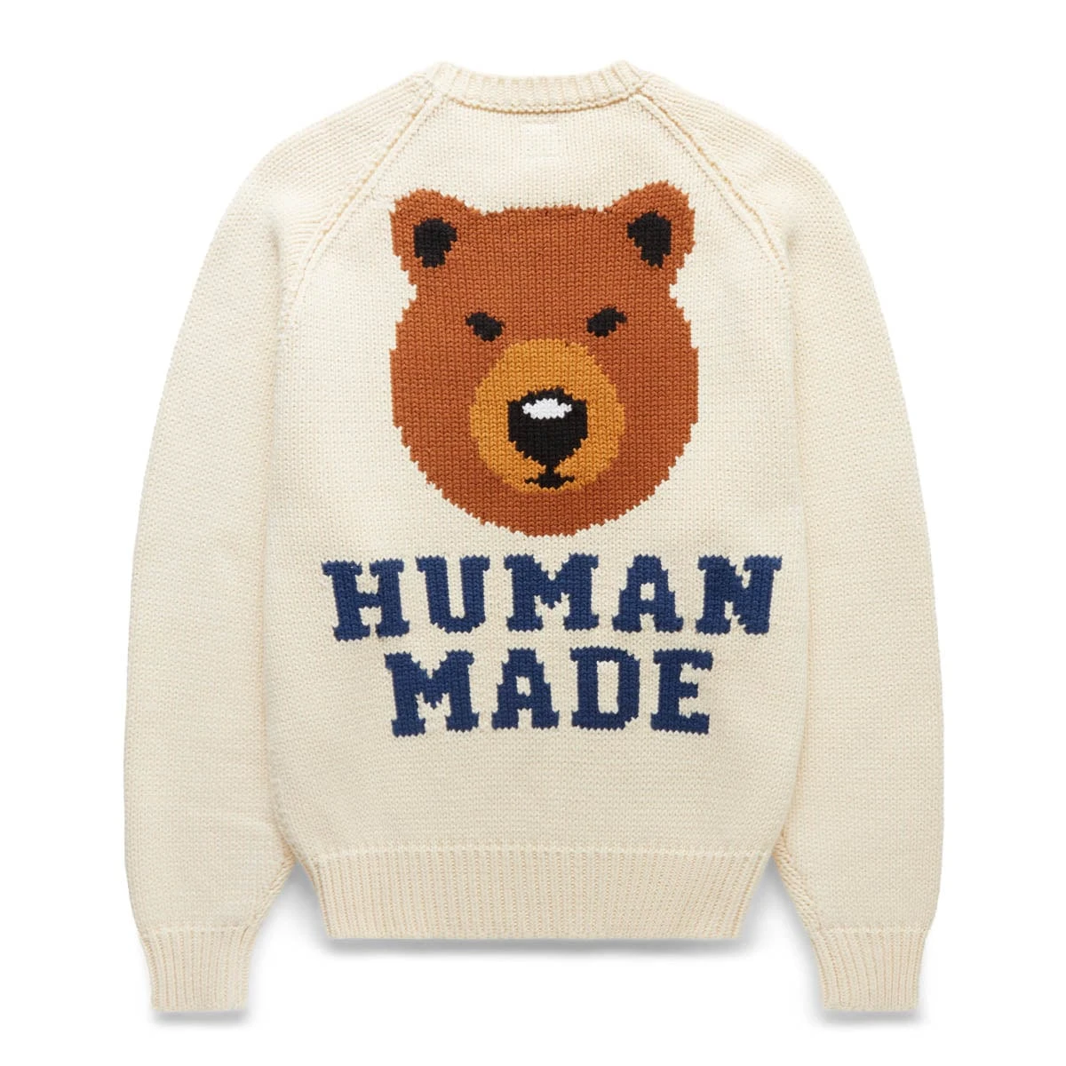 Human Made BEAR RAGLAN KNIT SWEATER - Image 2