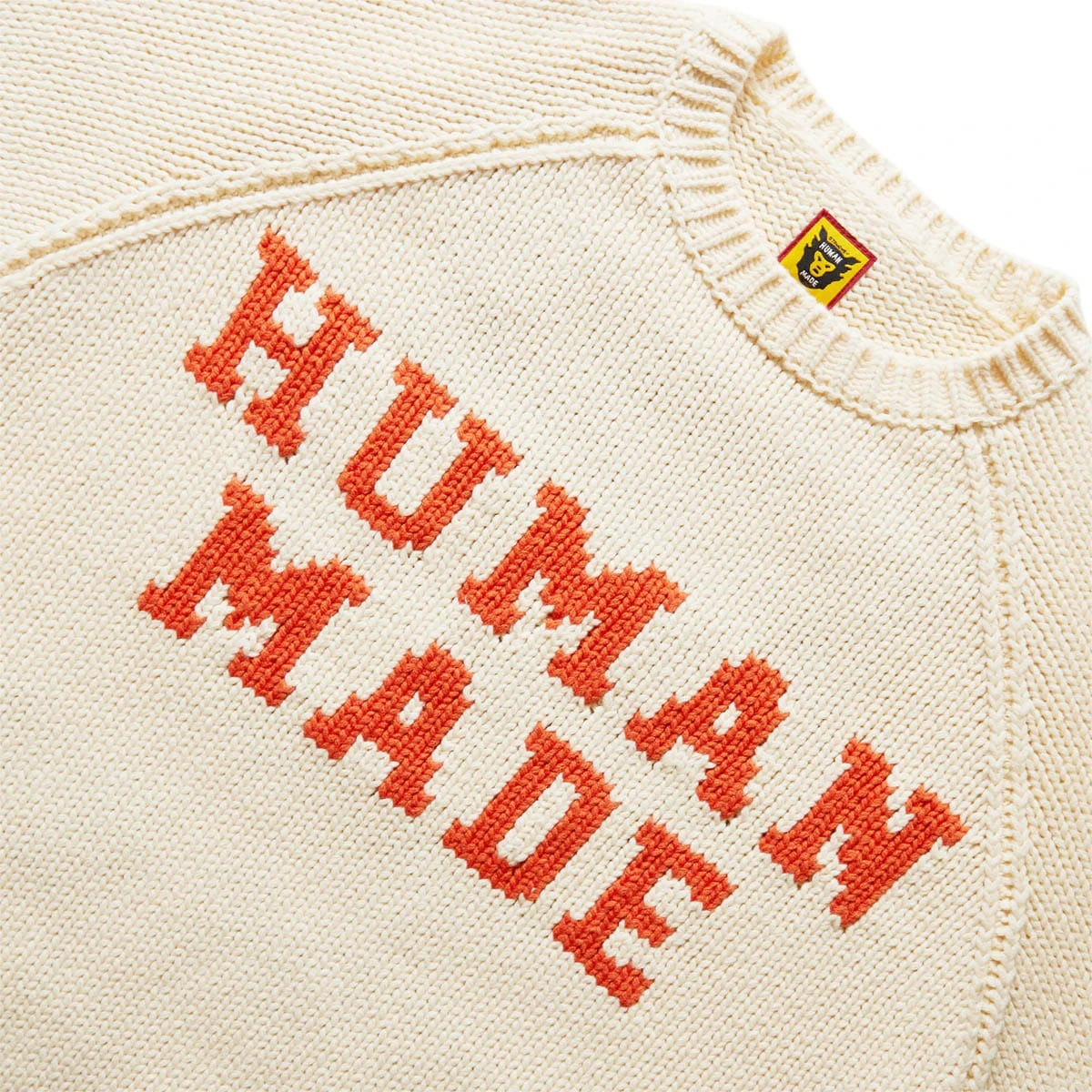 Human Made BEAR RAGLAN KNIT SWEATER - Image 4