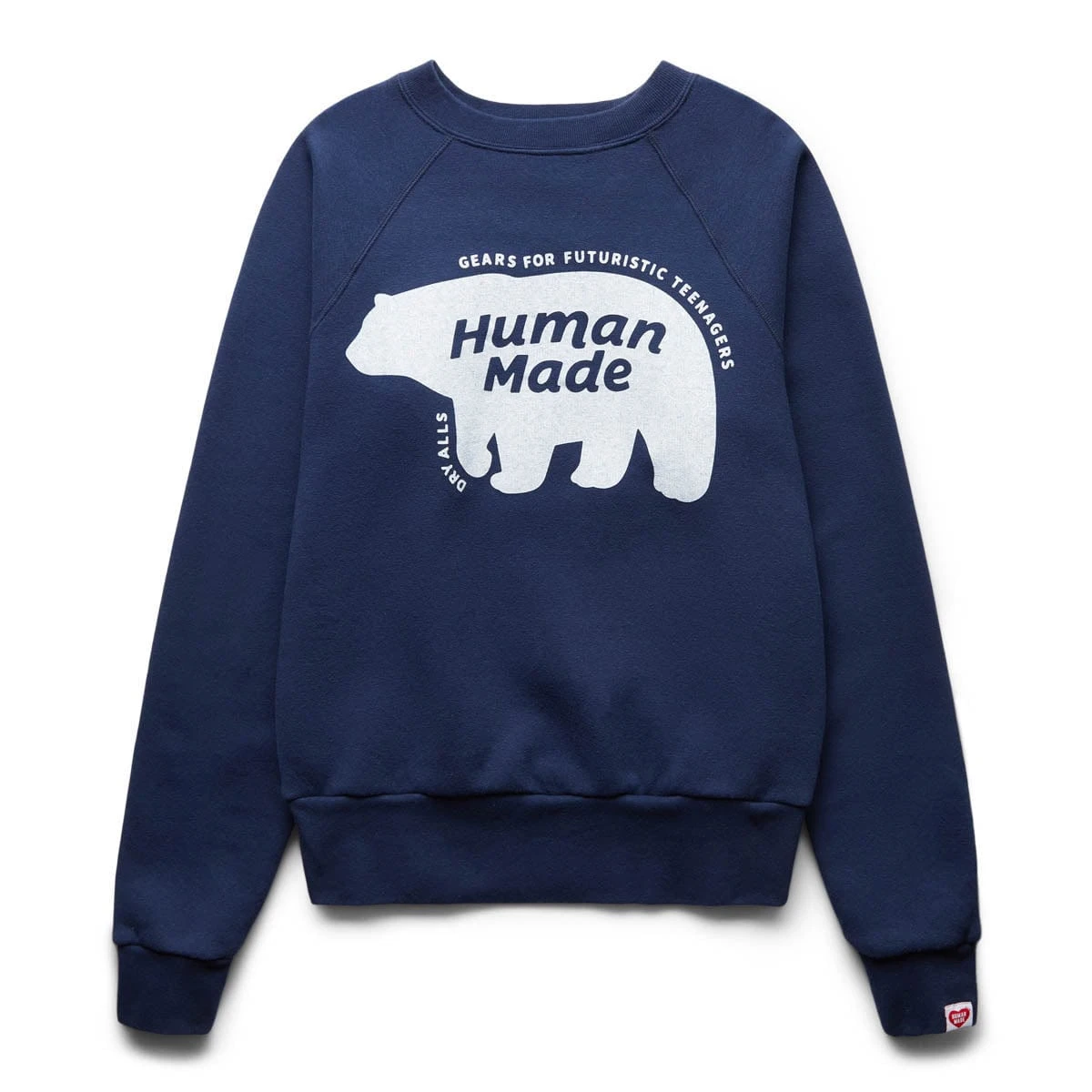 Human Made RAGLAN CREWNECK SWEATSHIRT