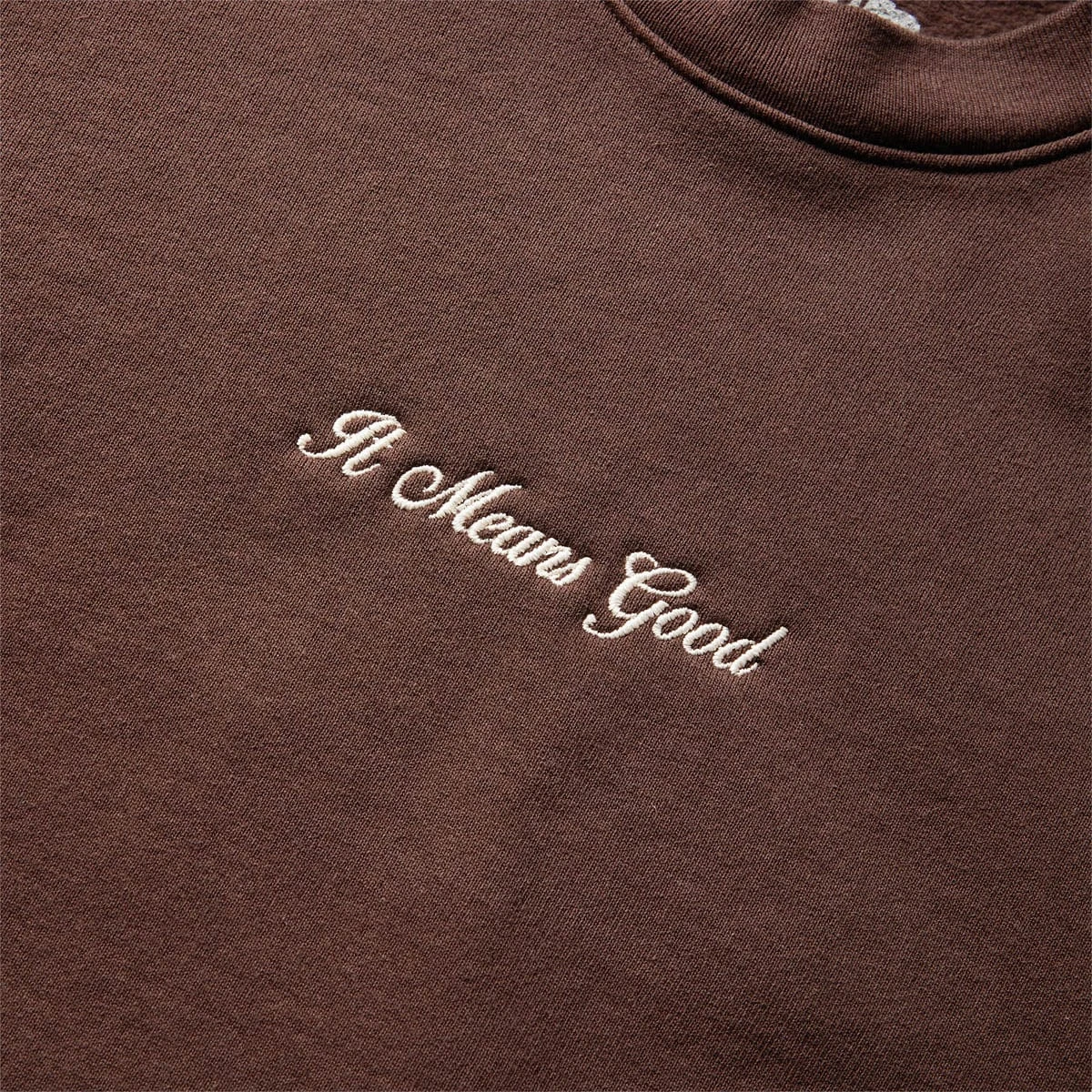 Bueno EMBROIDERY SCRIPT LOGO CREWNECK SWEATER - Image 3