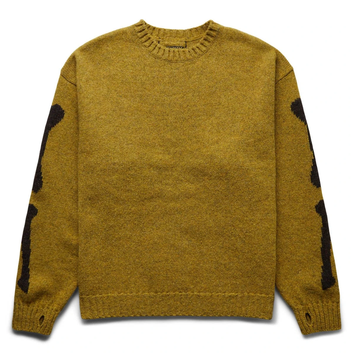 KAPITAL 5G WOOL BONE CREW SWEATER