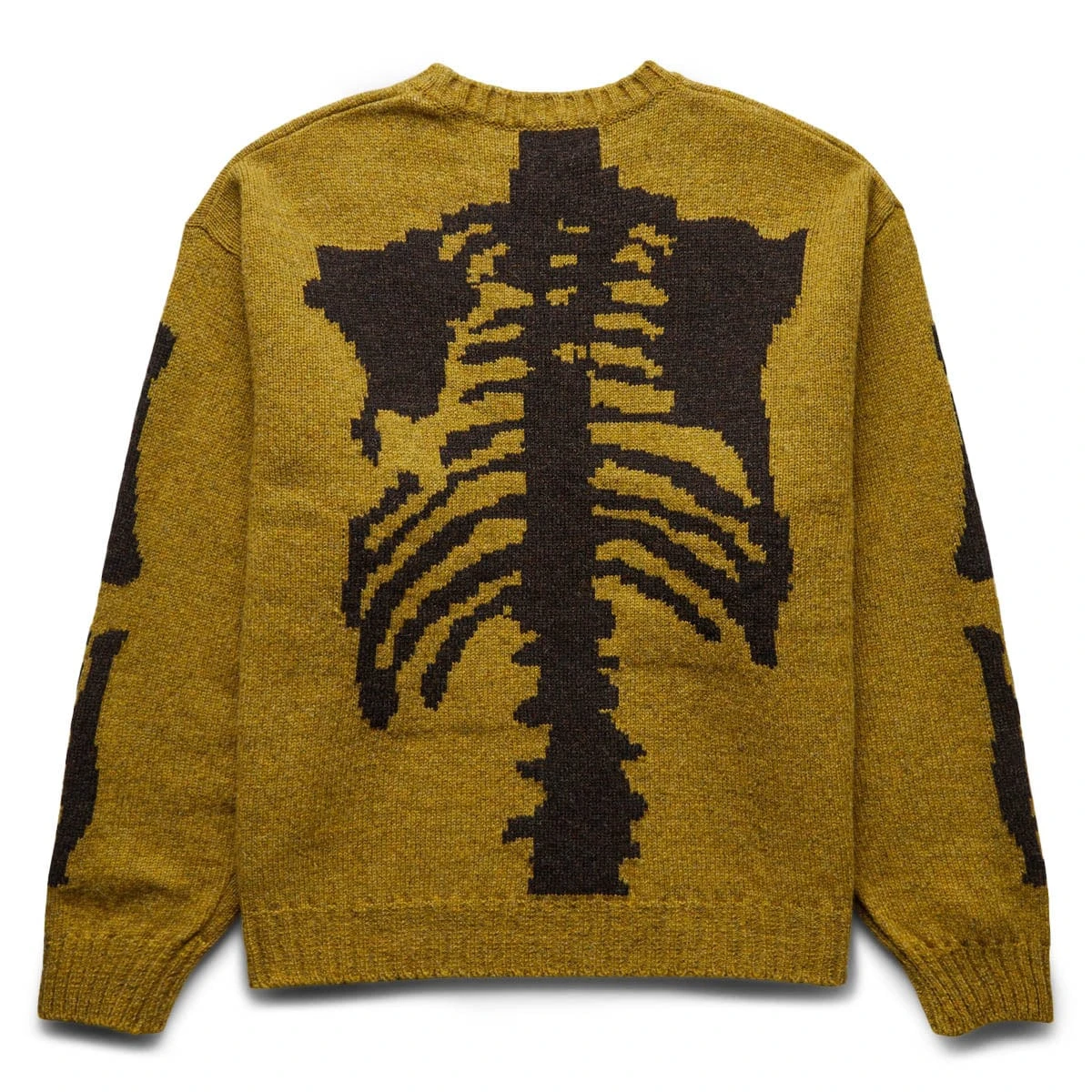 KAPITAL 5G WOOL BONE CREW SWEATER - Image 2