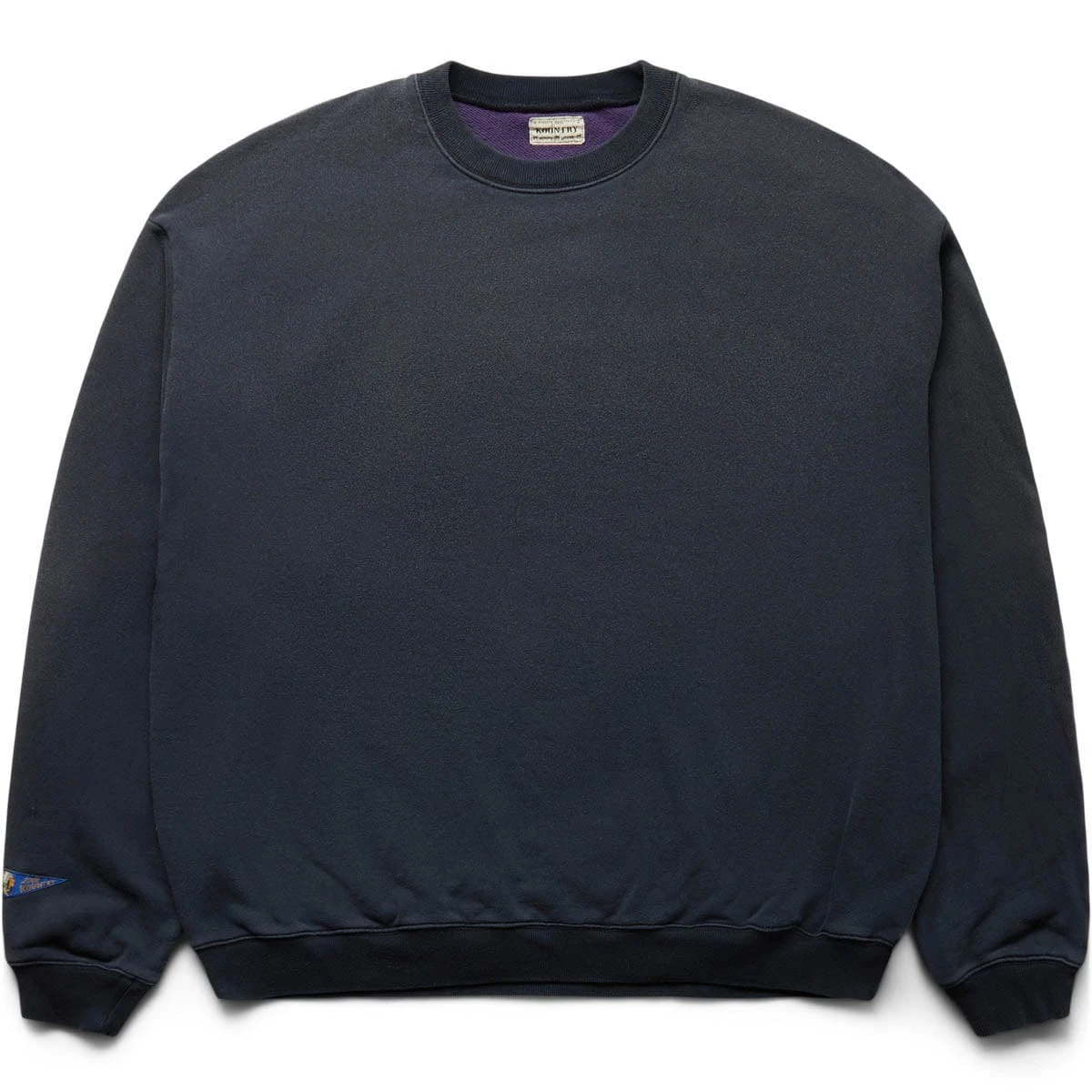 KAPITAL FLEECE KNIT 2TONES REMAKE BIG SWT (BONE)