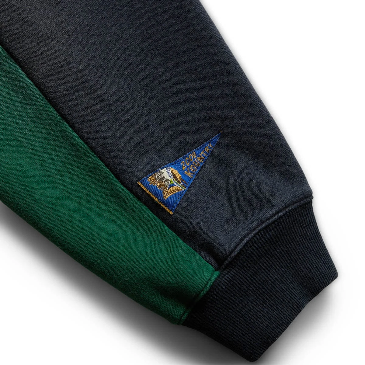 KAPITAL FLEECE KNIT 2TONES REMAKE BIG SWT (BONE) - Image 4