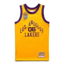 Mitchell & Ness X BODEGA WORLDWIDE RESPECT LAKERS JERSEY