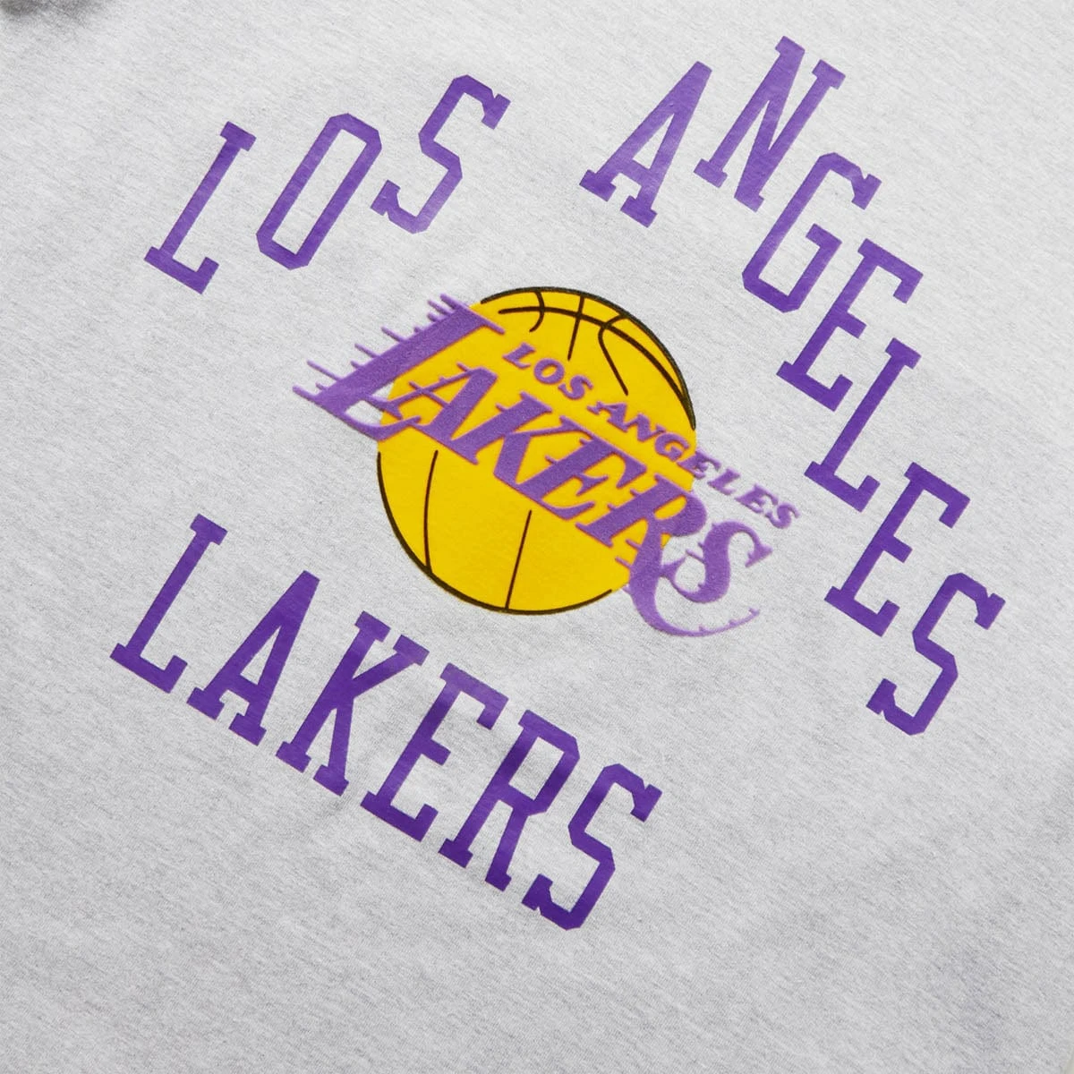 Mitchell & Ness X BODEGA WORLDWIDE RESPECT LAKERS S/S TEE - Image 3
